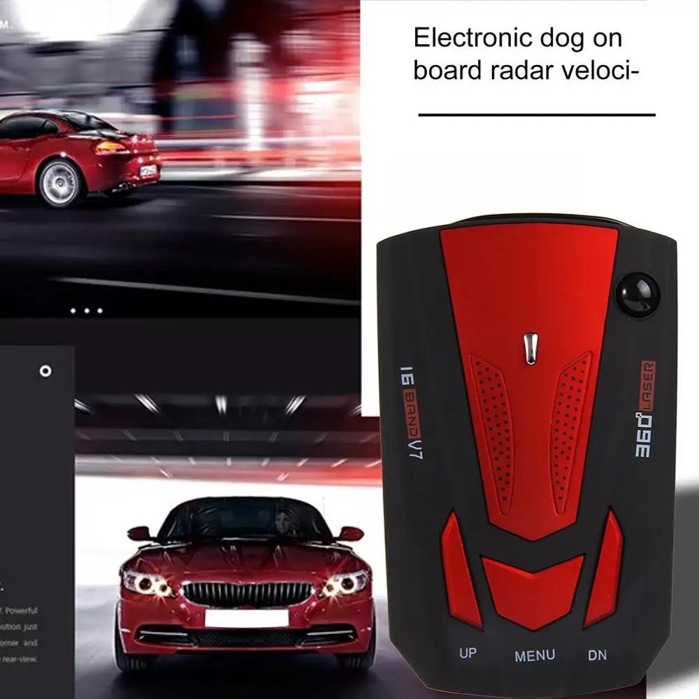 Car Radar Detector for Car Speed Testing with 360 Degrees Signals Electronic Dog Safe Radar Detector Voice Alert Laser Car Radar Detector for Car Speed Testing with 360 Degrees Signals Electronic Dog Safe Radar Detector Voice Alert Laser