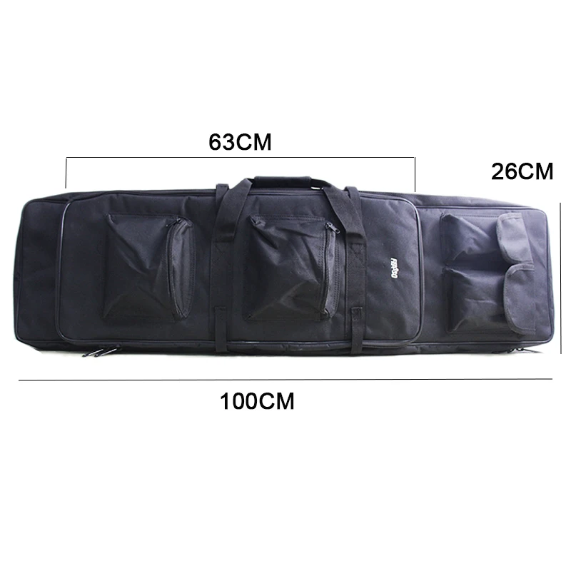 Black 100cm 85 96 120 см нейлоновый чехол для ружья, сумка для винтовки, рюкзак для снайпера, карабина, страйкбола, кобура для стрельбы, портативные сумки, аксессуары для охоты - Цвет: Black 100cm