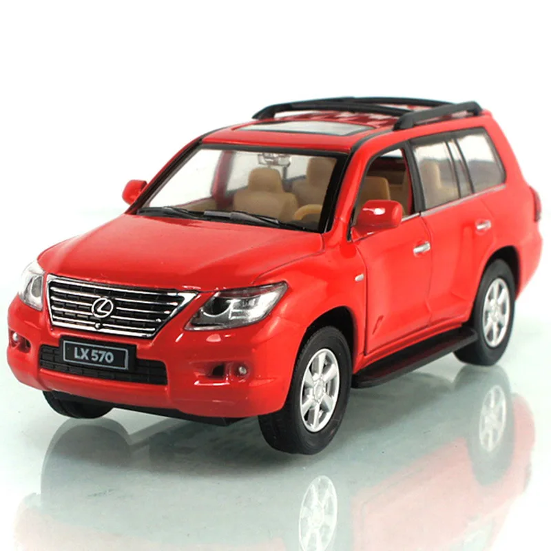 Caipo 1:32 Lexus LX570 Сплав ВОИН модель игрушечной машины автомобиль 88301 отдельная подарочная коробка