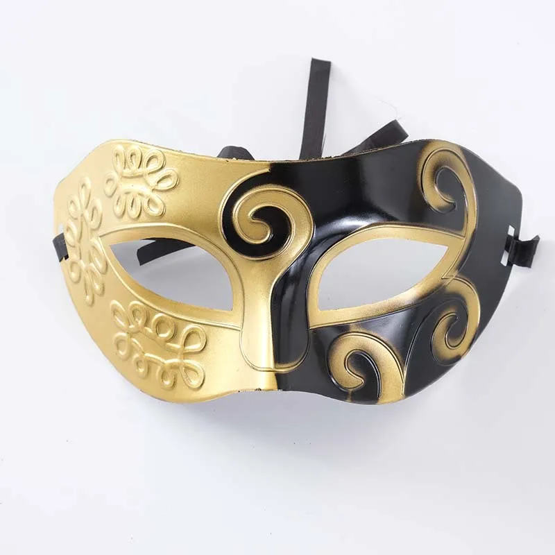 New Vintage Silver Gold Men Antique Gladiator Carnival Masquerade Ball Party Masks Cool Retro Men's Party Masks15