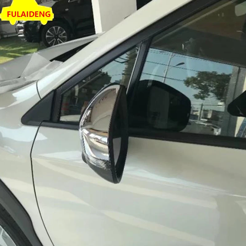 2 шт. для Subaru XV- ABS хромированные боковые двери заднего вида Чехлы для зеркал автомобиля Стайлинг Аксессуары