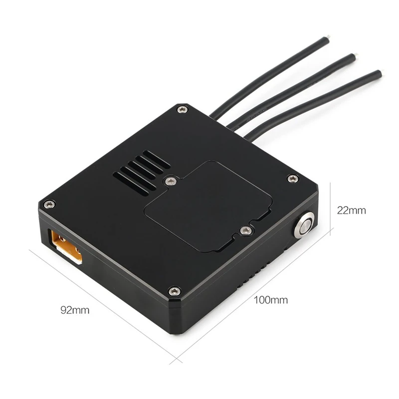 ABKT-HGLTECH Flipsky Fsesc V6.6 60A Esc, алюминиевый чехол для электрического скейтборда, Радиоуправляемый автомобиль, лодка, Дрон, электронный велосипед, E-Scooter, робот