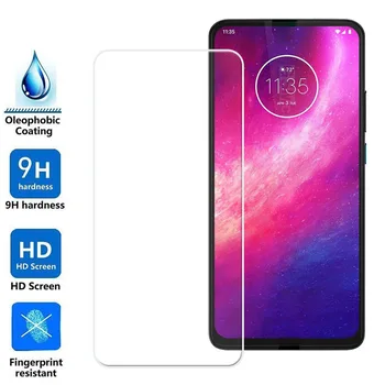 

100pcs/Lot For Motorola Moto ONE HYPER One Vision Clear Tempered Glass Screen Protector Guard For Moto One Action One Zoon