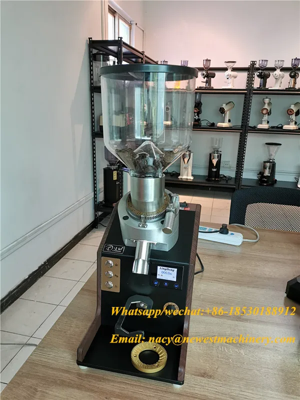 Бесщеточный мотор для импорта titanium сплавный диск электрический кофемолочная машина Кофе millling кофемолка шлифовальный станок