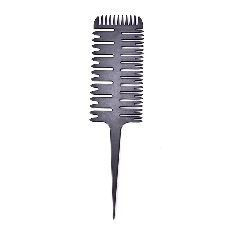 New Women Big Tooth Comb Tail Fish Bone Shape Hair Styling Comb Professional Barber Salon Style Haircut Comb Dyeing Tool