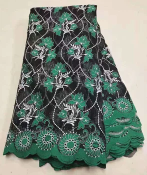 

2019 High Quality African Lace Fabric Teal Milk Silk Applique Lace French Tulle Lace Fabric for Nigerian Wedding Dress ZJ031