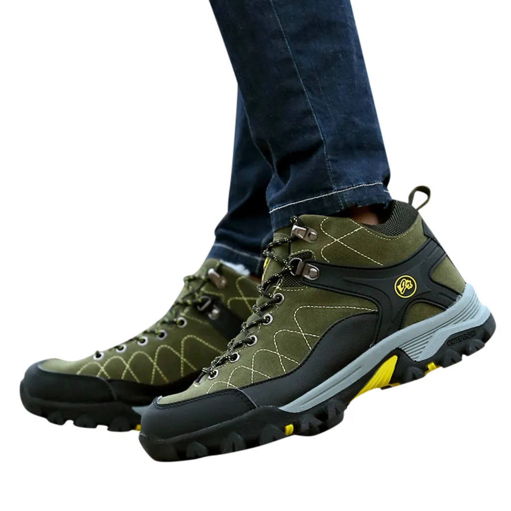 winter boots Plus Velvet Warm boots menCotton Shoes Non-Slip Climbing Shoes Sneakers schoenen mannen maat 40#es