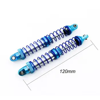 

2pcs70/80/90/100/110/120 Metal Shock Absorber Damper for 1/10 1/8 RC Truck Crawler Axial SCX10 TRX4 D90 95AE