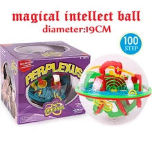 Магический лабиринт шар 100 уровень диаметр 19 см perplexus волшебный интеллект шар perplexus шарики IQ баланс Развивающие игрушки для детей