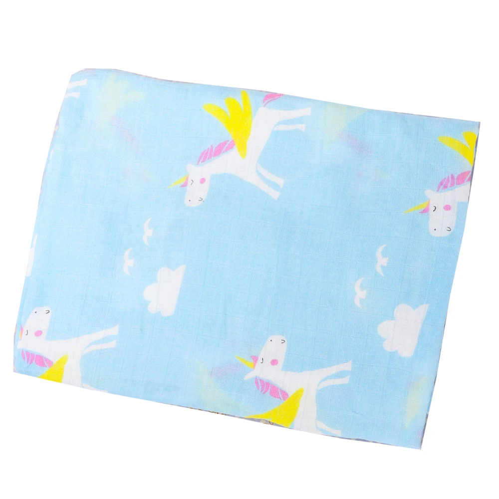 Baby Blanket Muslin Wrap Newborn Swaddles Plat Mat Baby Photography Blankets Mantas De Bebes Infant Stroller Cover 115*115cm