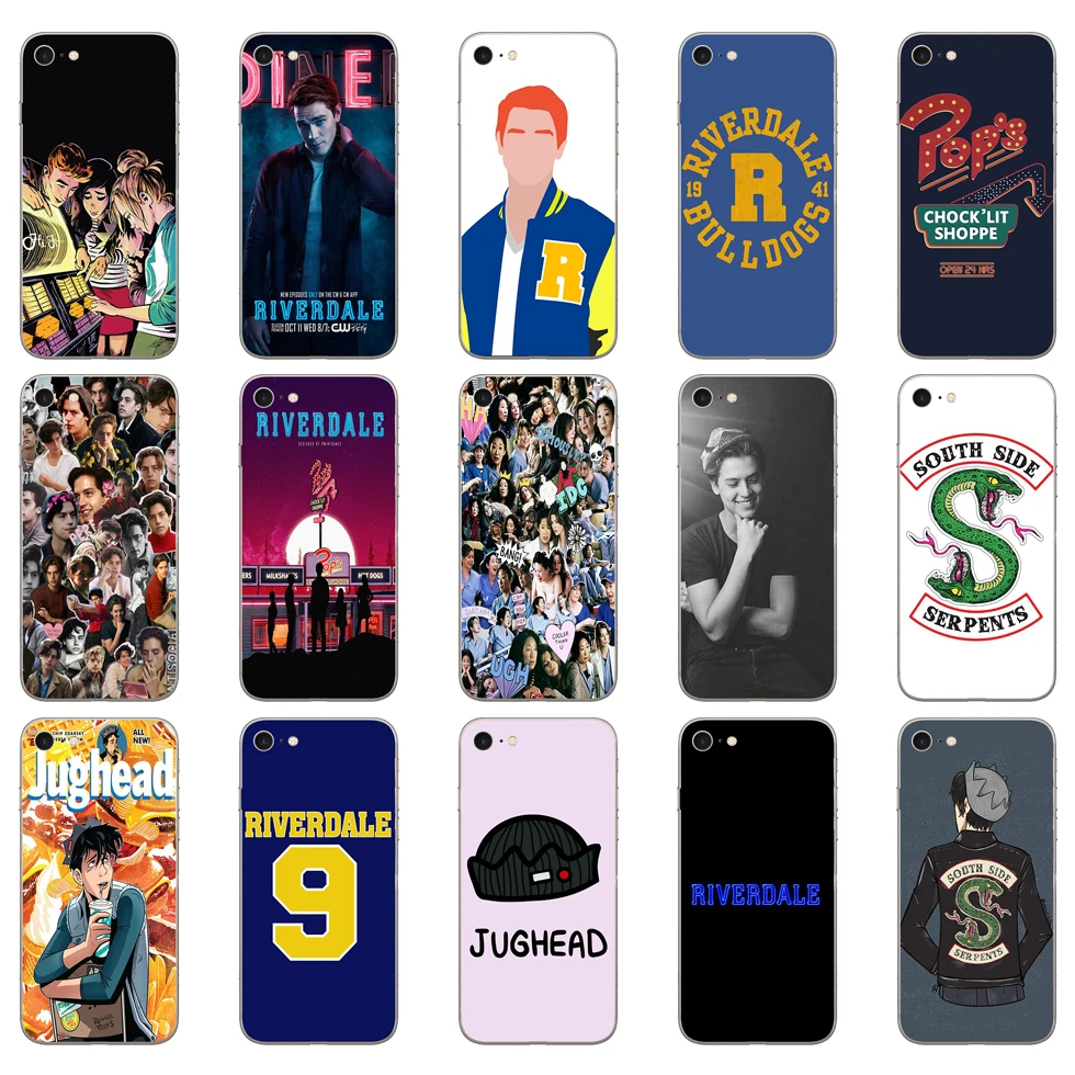 08DD American TV Riverdale Soft Silicone Cover Case for iphone 5 5s se 6 6s 8 plus 7 Plus X XS SR MAX case | Мобильные телефоны и