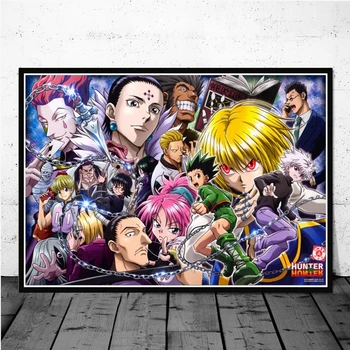 

Hunter X Hunter Dragon Ball Classic Japanese Anime Movie Poster and Prints Canvas Painting Art Wall Pictures Room Home Decor