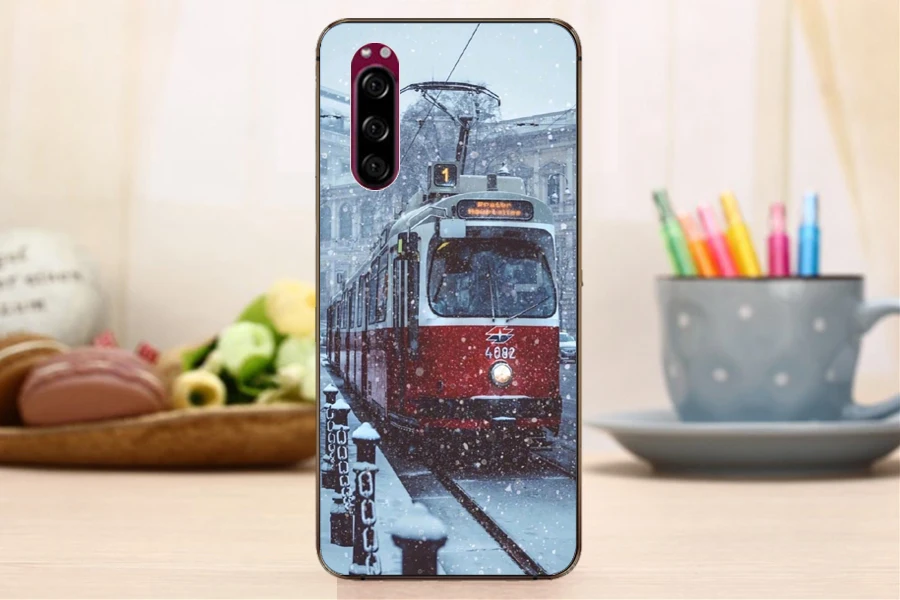 For Sony Xperia 5 J8210 J9210 J8270 Case 6.1'' Fashion silicone Back Cases for Sony Xperia 5 Phone Cover Protective Shells Coque