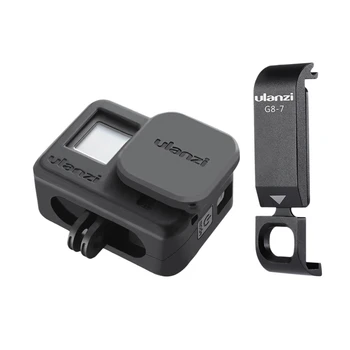 

Ulanzi G8-3 Vlog Camera Case for Gopro 8 Black & Ulanzi G8-7 for Gopro Hero Black 8 Battery Cover Lid Removable Type-C