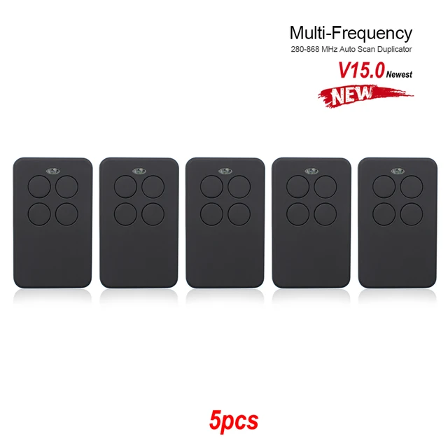 300-900 MHz Garage Door Remote Control Gate Command Clone for DOORHAN HORMANN LIFTMASTER BENINCA PUJOL SOMMER DEA SMG-V15.0 smg233x5