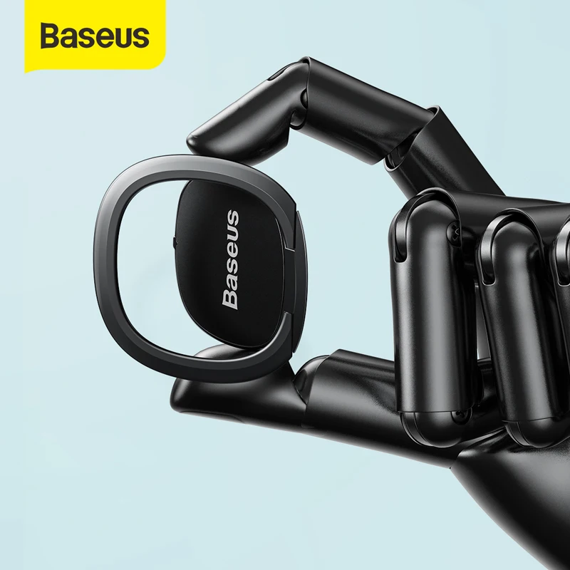 Baseus Finger Ring Holder For iPhone 11 Pro Max 360 Degree Rotation Phone Stand Mount Portable Tablet Mobile | Мобильные телефоны и