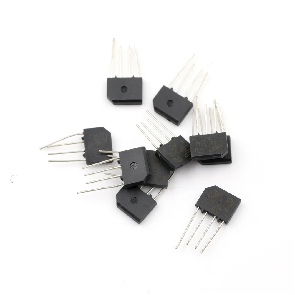 10Pcs High Quality 3A 1000V KBP310 Replace RS310 SEP Bridge Rectifier