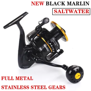 

LUREKILLER SPINNING REEL JAPAN BLACK MARLIN JIGGING REEL SW4000XG SW5000XG SW6000HG SW10000HG SALTWATER SEA BOAT REEL 35KGS DRAG