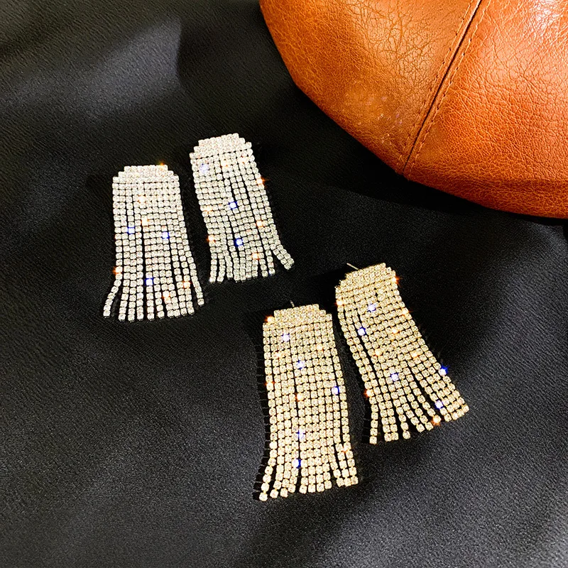 

Tassel earring female temperament long eardrop exaggerated leaf earrings new style butterfly jewelry oorbellen voor vrouwen