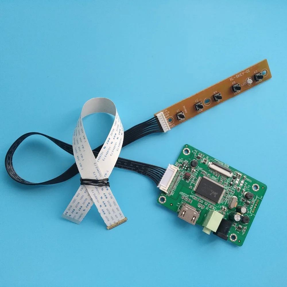 Для LP156WHB-TPGA/TPGB lcd светодиодный HDMI дисплей Панель драйвер комплект 1366X768 кабель монитор EDP мини контроллер плата экран 15,6"