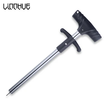 

LINNHUE Easy Fish Hook Remove Aluminum Alloy Tube Hook Detacher Lightweight Fishing Lure Bite Remove Decoupling Device Fish