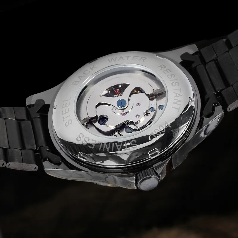 WINNER женские Автоматические часы модные многофункциональные механические Женские наручные часы модные стальные спортивные женские наручные часы