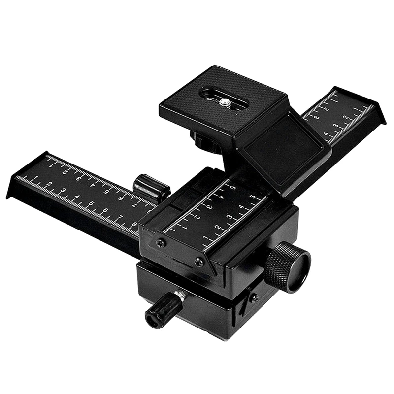 

Promotion--SHOOT 4 Way Macro Focusing Rail Slider for Close-up Shooting for Canon Pentax Nikon Olympus Samsung and other Di