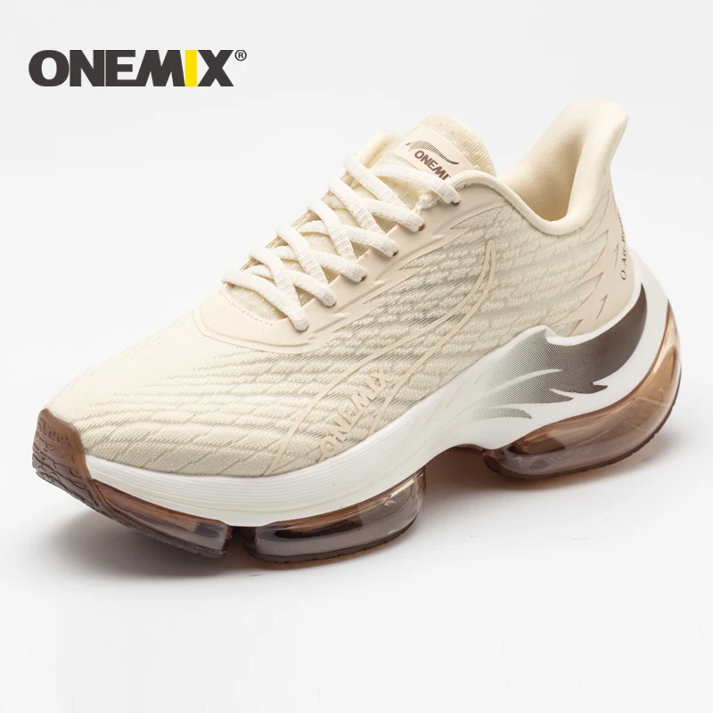 ONEMIX 2021 мужские кроссовки для бега на воздушной подушке оригинальные эластичные