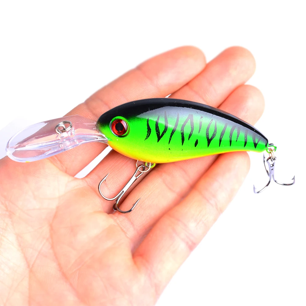

1PCS Swim Fish Fishing Lure 10cm 14g Artificial Hard Crank Bait Topwater Wobblers Japan Mini Fishing Crankbait Lure Pesca Tackle