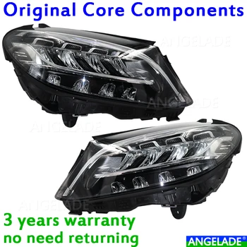 

Pair L+R Original Genuine MercedeBenz205 FG C220 CDI C300 2017-2019 LED Headlight Headlamp Front Lamp 2059066402 2059066502