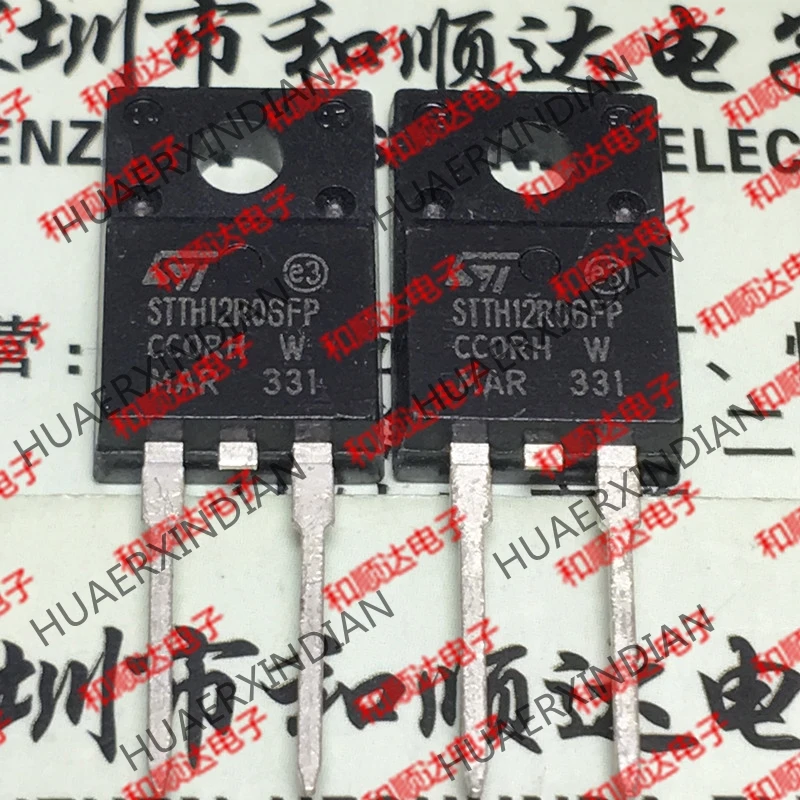10 шт./лот и STTH12R06FP TO-220F 12A 600V