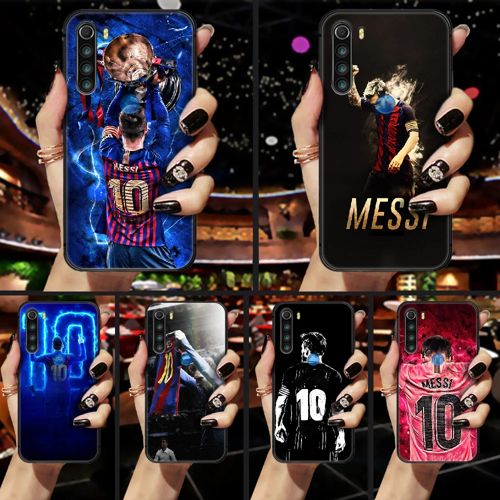 

Football star messic 10 Phone Case Cover Hull For XIAOMI Redmi 7a 8a S2 K20 NOTE 5 5a 6 7 8 8t 9 9s pro max black prime fashion