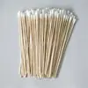 100pcs 15cm Wood Cotton Head Health Cotton Swab Stick Makeup Cosmetics Ear Clean Jewelry Clean Buds Tip For Medical