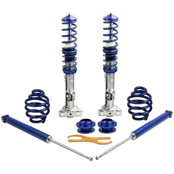 

Adjustable Suspension Coilovers For BMW 3-SERIES E36 328 320 Blue 92-98 Coil Spring overs Shock Absorber