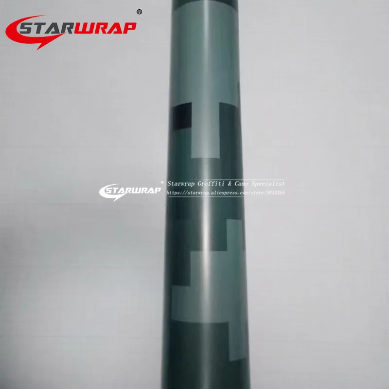 Starwrap зеленый камуфляж пустыня виниловая пленка стикер DIY Мотоцикл автомобилей Стайлинг Аксессуары