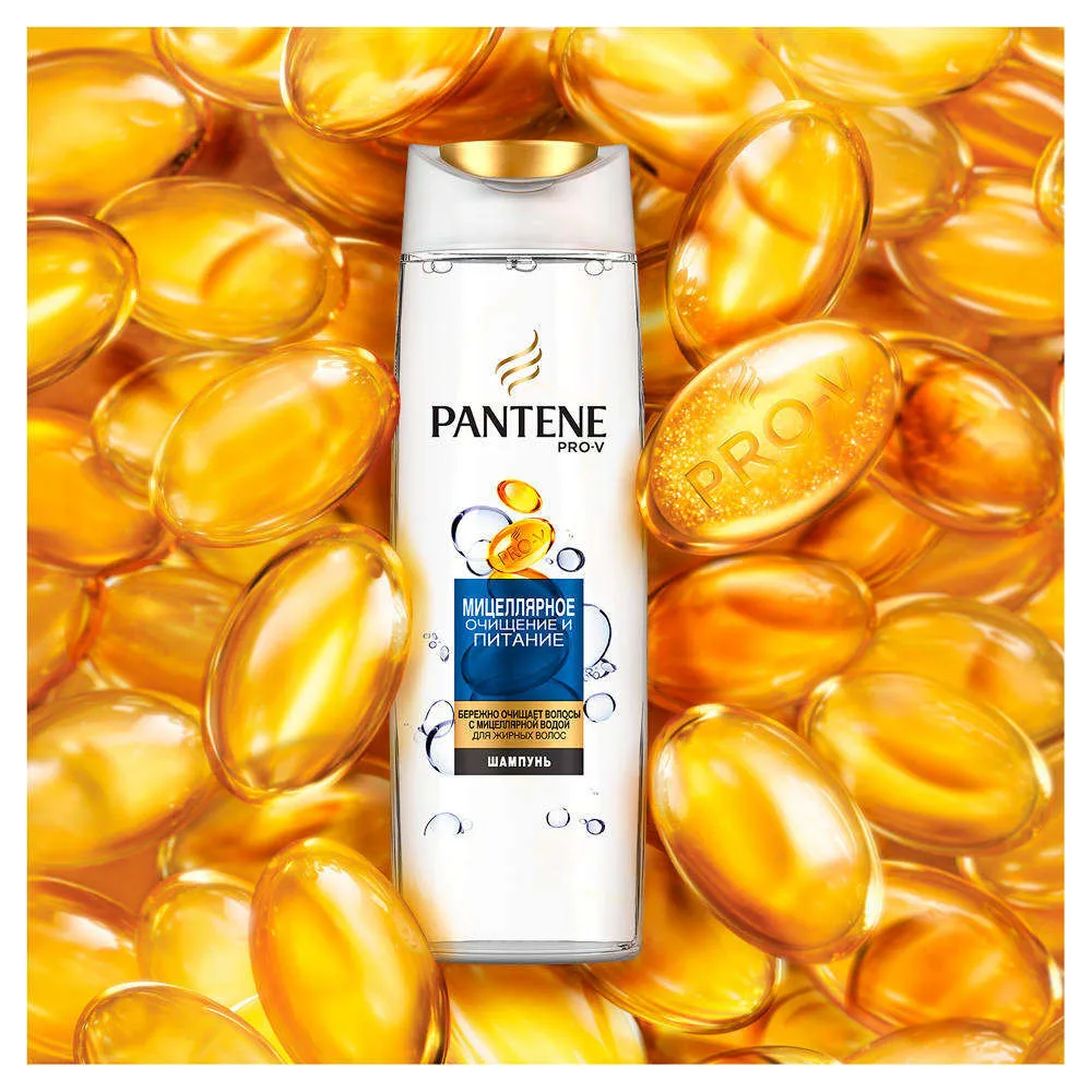 Шампунь «Мицеллярное очищение и питание» Pantene, 400 мл