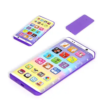 

Early Childhood Education Puzzle Multi-functional Rechargeable Sounding Music Learning Mobile Phone Toy In Stock