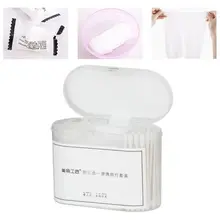 3-в-1 путешествия Портативный средство для снятия макияжа с дорожный набор косметики хлопковые подушечки для лица сжатого маска для лица Двухламповая ватные тампоны почки