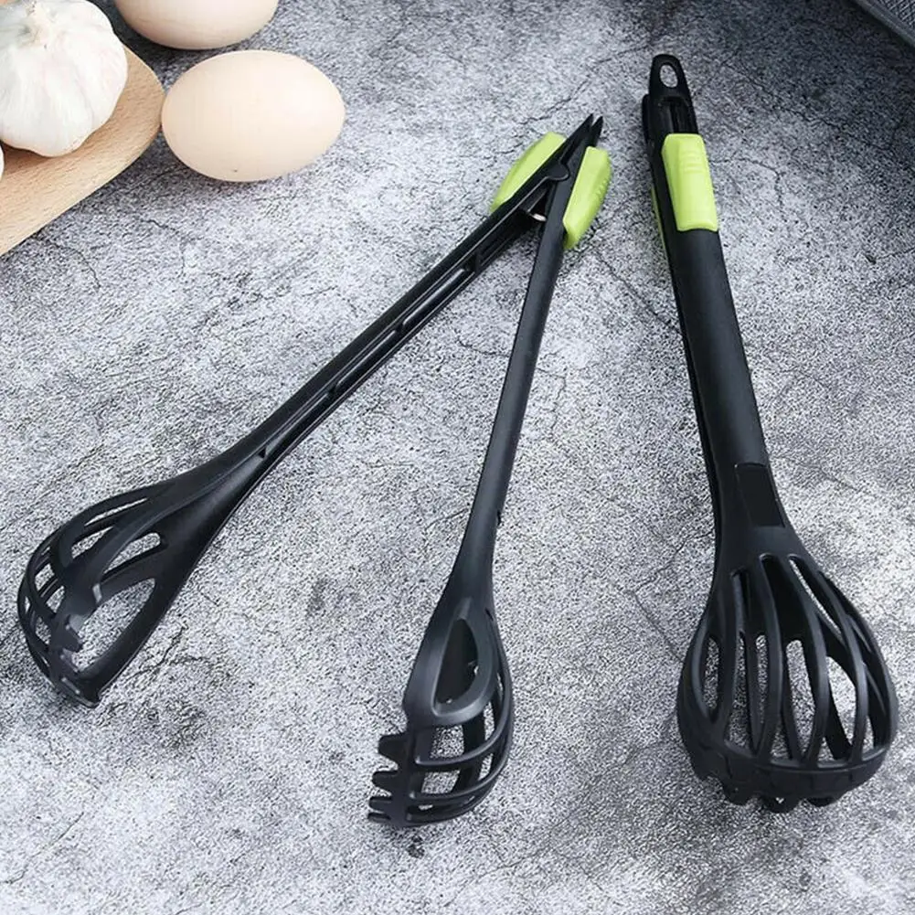 1pc Multifunctional Eggbeater Creative Dual-purpose Manual Tools Gadgets Whisk Baking Food Clip Kitchen Mixer Egg Dropshipp A0Y8