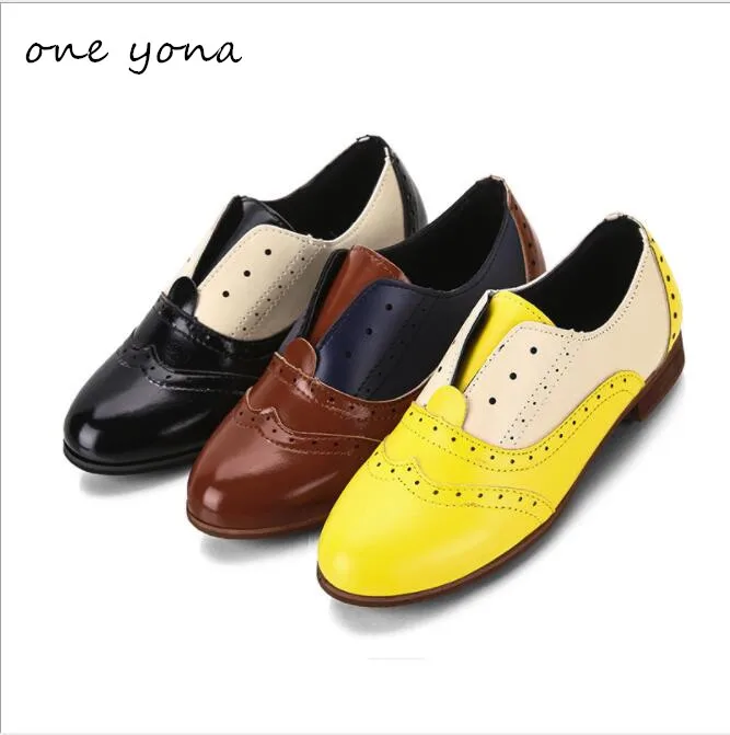 

Women's shoes 2019 new retro round head hollow thick with color matching low-heeled fashion casual ladies single shoes a377