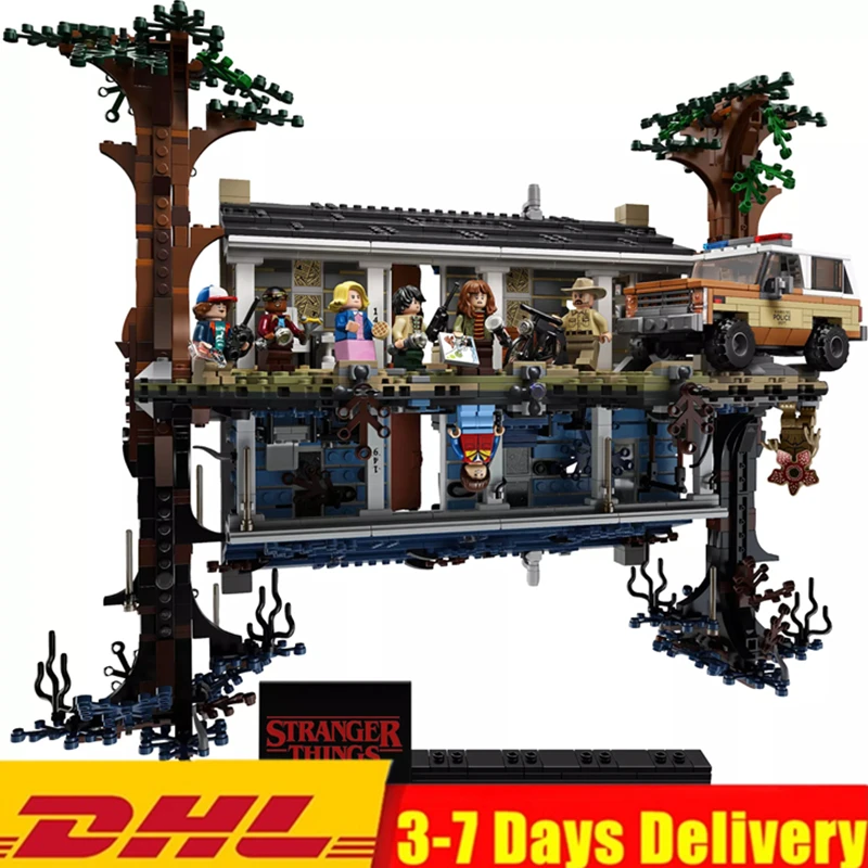 

Creator ideas Stranger Things Turning the World Upside Down Building Blocks Sets Kits Bricks Kids Gift Toys Compatible City