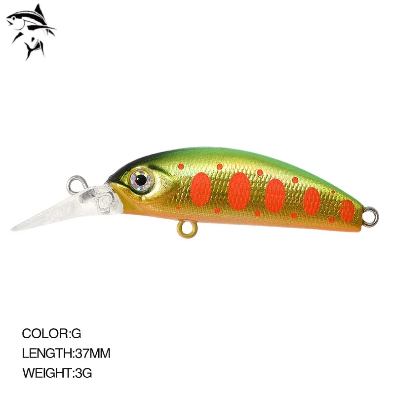 

1 шт., рыболовная приманка 37 мм/3G