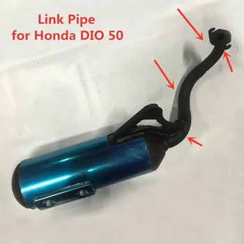 

Fit For Honda DIO 50 Motorbike Motorcycle Escape Muffler Exhaust Connect Link Middle Pipe Connecting