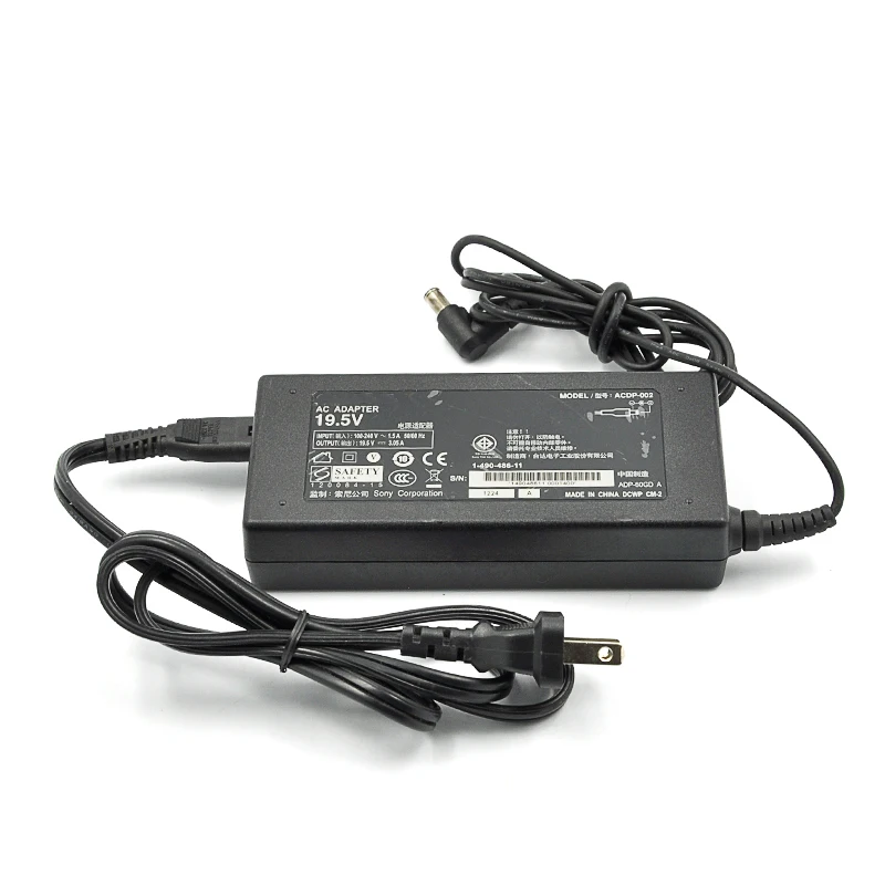 Используемый адаптер переменного тока ACDP-002 149048611 19,5 V 3.05A для sony KDL-32R433B KDL-42W650A KLV-32EX330 VPCEH38EC
