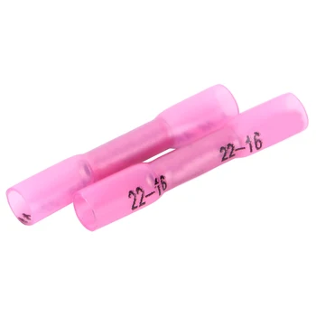 

1000Pcs BHT1.25 Heat Shrink Terminal Full Insulation Intermediate Connection Wire Terminal