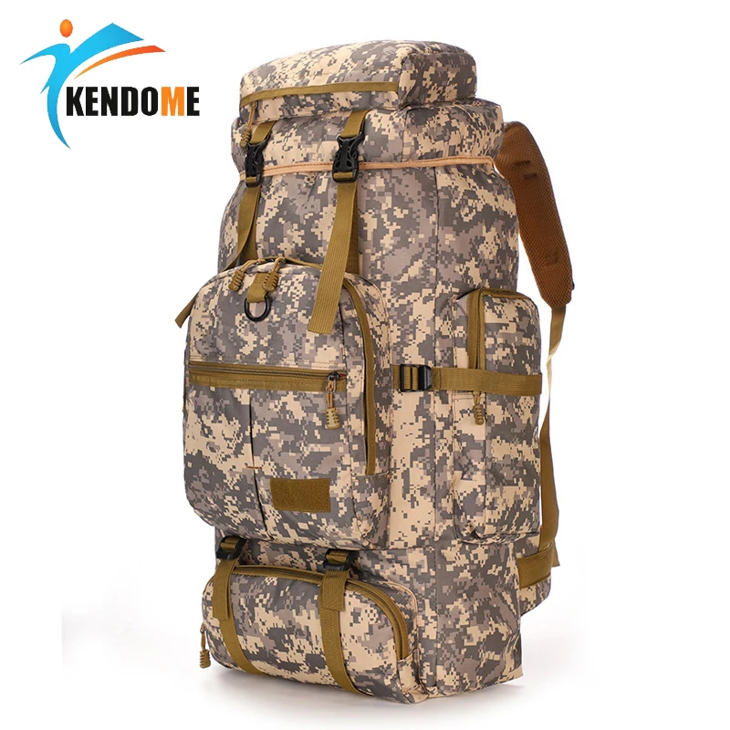 

75L Tactical Backpack Military Hiking Bags Large Waterproof Camping Military Bag Outdoor Mountaineering Travel Backpack 2020