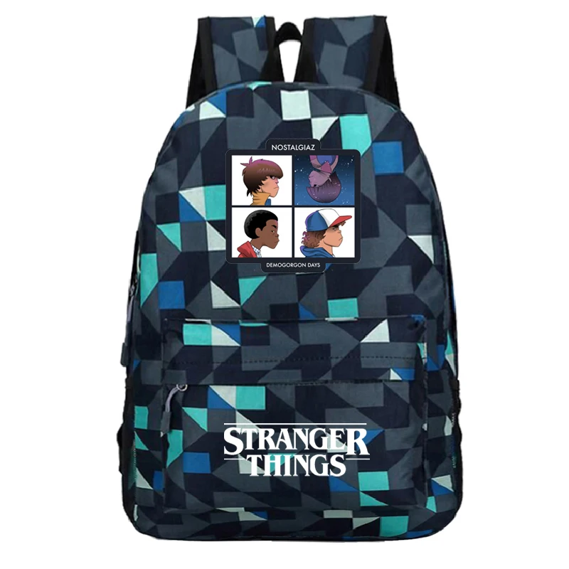 Рюкзак Mochila Stranger Things 1xk Sac A Dos Femme мужской рюкзак в стиле аниме унисекс на молнии
