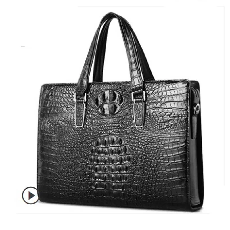 Рисунок 3 - Мужской крокодиловый портфель langhao