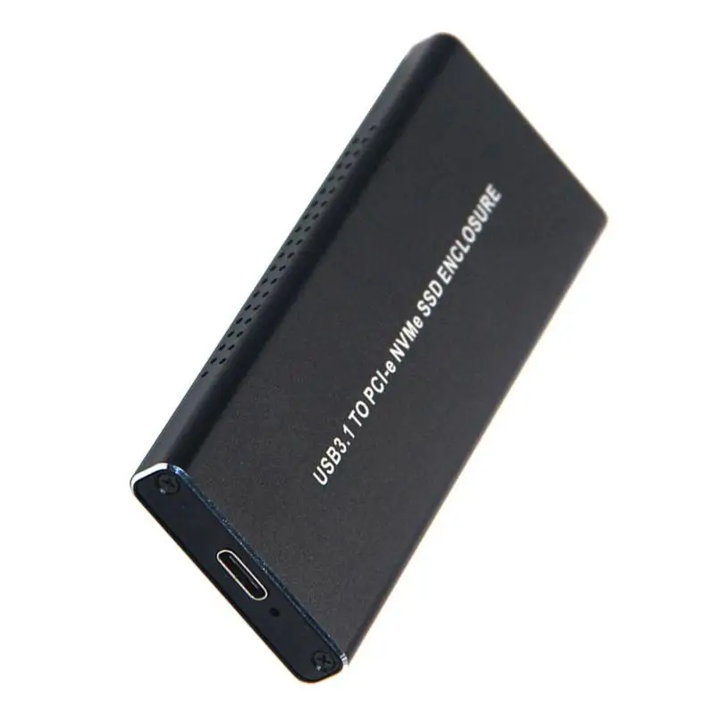 USB 3,1 для PCI-E NVMe SSD HDD Box type-C M.2 M-Key жесткий диск мобильный чехол 10 Гбит/с Алюминиевый сплав внешний корпус Чехол