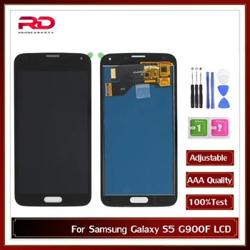 

S5 AAA TFT LCD Screen For Samsung Galaxy 4G S5 SM-G900 G900 i9600 G900R G900F G900M LCD display Touch Screen Digitizer For s5